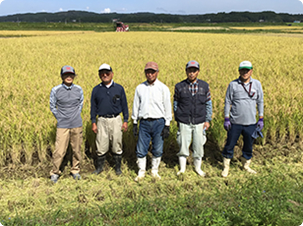 農事組合法人 ファーム上志田の皆さん